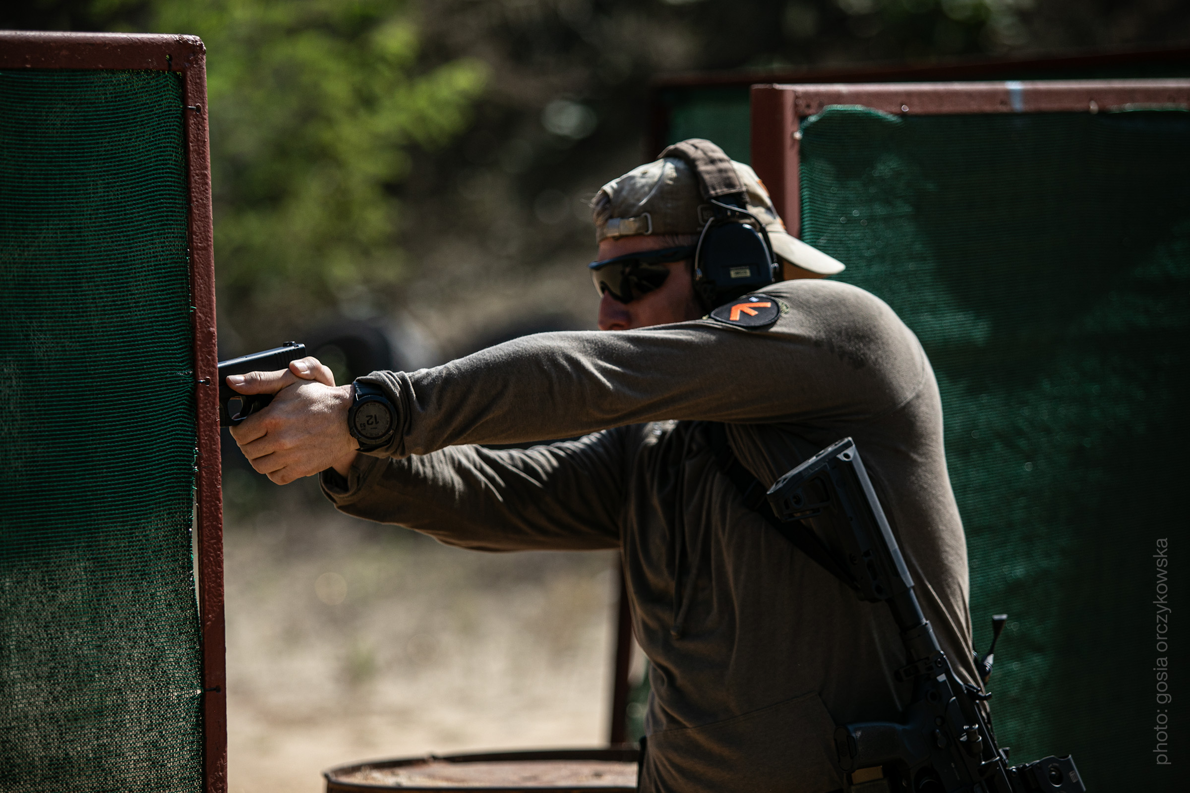 Instruktorzy i uczestnicy podczas szkolenia